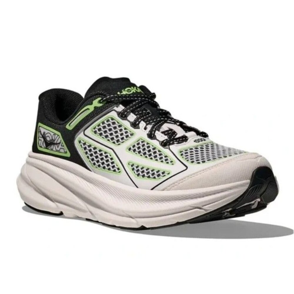 New HOKA CLIFTON ONE9 CYBER GREEN White Black Men's US 10 EU 44 Women's US 11
